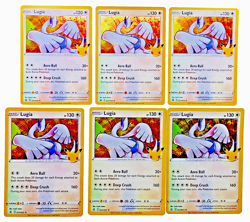 Pokemon Lugia 022/025 Celebrations Lot of 6 Holo Rare TCG 2021 Pokemon Cards NM - Image 3