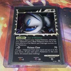 Absol (Prime) 91/102 Triumphant Full Spiral Holo Rare 2010 Pokemon Card NM - Image 2