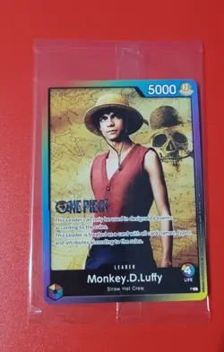 One Piece Card Game Monkey D. Luffy Leader Pack Sealed Battle Kit PROMO English - Image 1