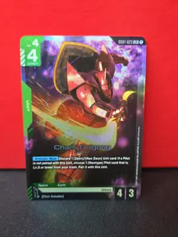 Gundam Card Game Newtype Rising Char’s Gelgoog GD01-023 LR - Image 1