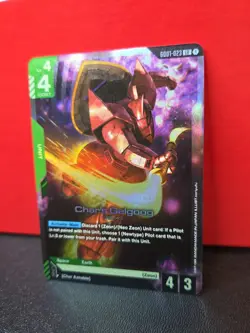 Gundam Card Game Newtype Rising Char’s Gelgoog GD01-023 LR - Image 3