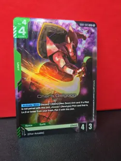 Gundam Card Game Newtype Rising Char’s Gelgoog GD01-023 LR - Image 4
