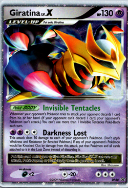 Giratina Lv.X DP38 Black Star Promo Diamond and Pearl Pokemon TCG Card 2009 NM - Image 1