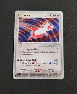 2003 Pokemon EX Dragon Latias EX Holo Card #93/97 - Image 1