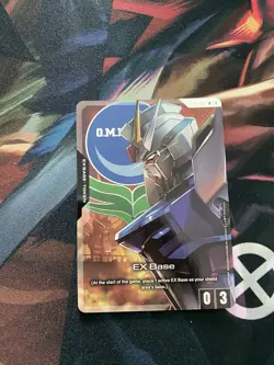 Gundam card game - EX Base EXBP-002, EX Resource EXRP-002 Promo alt art - Image 1