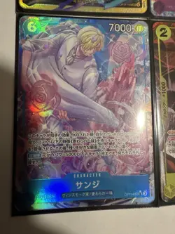 One Piece Trading Cards Japanese Alternate Art Foil OP11 SR, SEC, R Near Mint - Image 4