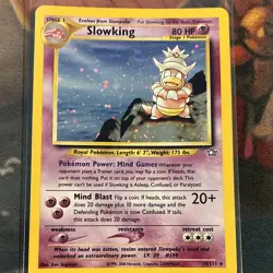 Wizards Slowking 14/111 Neo Genesis Unlimited Holo Rare ENG 2000 80 HP - Image 1
