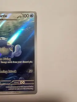 Pokemon TCG Wartortle Scarlet & Violet-151 171/165 Holo Illustration Rare - Image 3
