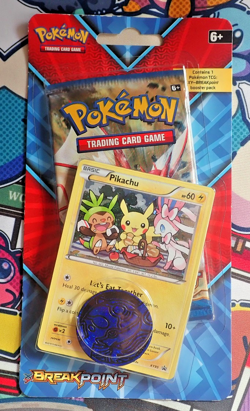 Pokemon XY BreakPoint Break Pikachu XY95 Blister Booster Pack New Sealed - READ - Image 1