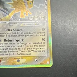 Jolteon (Delta Species) 7/113 Holo Rare 70 HP Stage 1 English - Image 4