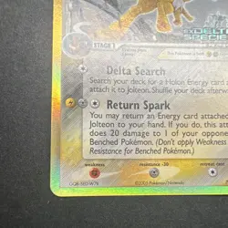 Jolteon (Delta Species) 7/113 Holo Rare 70 HP Stage 1 English - Image 5