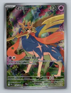 Pokemon ME02: Phantasmal Flames #100/094 Zacian - Image 1