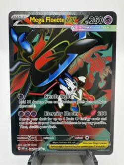 Mega Floette ex 101/086 - Full Art Ultra Rare - Chaos Rising - Pokemon TCG - Image 1