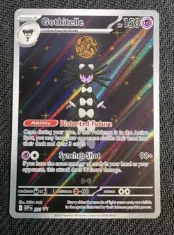 Pokemon 2025 Gothitelle 211 S&V White Flare ETB Promo Full Art Holo Near Mint NM - Image 1