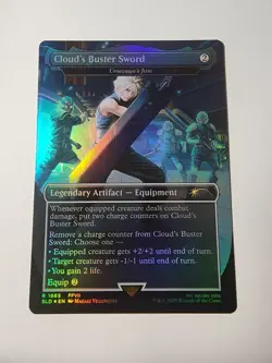 Cloud's Buster Sword - Umezawa's Jitte (Rainbow Foil) Secret Lair Drop Foil - Image 1