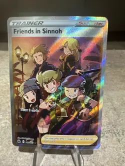 Pokemon Crown Zenith Full Art Friends in Sinnoh 149/159 - Near Mint (NM) - Image 1