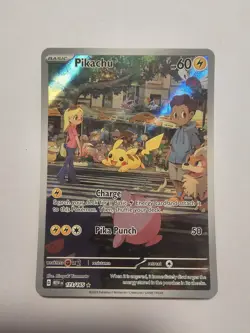 Pokemon Pikachu 173/165 Sv: Scarlet & Violet 151 Illustration Rare Holo NM - Image 1