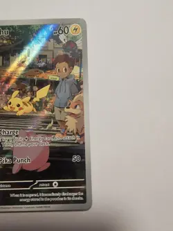 Pokemon Pikachu 173/165 Sv: Scarlet & Violet 151 Illustration Rare Holo NM - Image 2