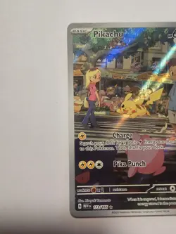 Pokemon Pikachu 173/165 Sv: Scarlet & Violet 151 Illustration Rare Holo NM - Image 3