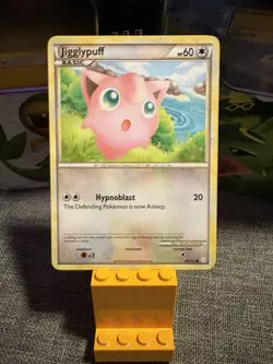 Jigglypuff 68/123 Pokemon HG & SS Common Non Holo 2010 - Image 1