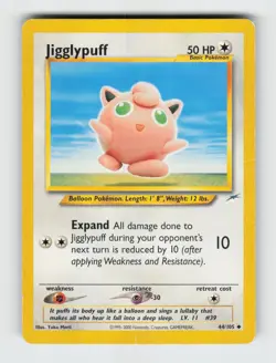 Jigglypuff 44/105 - Pokemon - Neo Destiny - Unlimited Uncommon - HP - Image 1