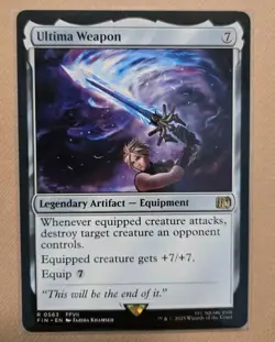 MTG | Ultima Weapon - Final Fantasy (FIN) | NM - Image 1