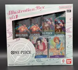 ONE PIECE ILLUSTRATION BOX VOL. 1 - FACTORY SEALED W/ BOA & O-NAMI PROMO CARDS - Image 1