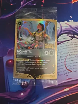 Pocahontas - Steadfast Traveler- Disney Lorcana Promo Cards - Foil - Image 1