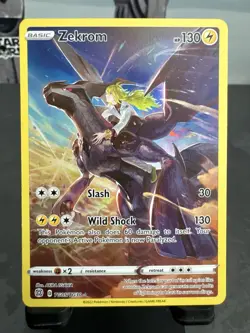 Zekrom Tg05/Tg30 Brilliant Stars Trainer Gallery Near Mint - Image 1