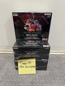 One Piece OP16- The Time Of Battle Booster Box English Sealed - Image 1