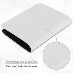 Jumbo Card Binder – PU Leather Ringless Card Collection Binder with 60 Pockets, - Image 5