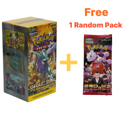 Pokemon Card Scarlet&Violet Wild Force sv5K Booster Box Korean Ver. - Image 1