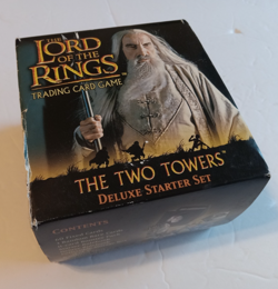Lord of the Rings Trading Card Game The Two Towers Deluxe Starter Set INCOMPLETE - Image 1