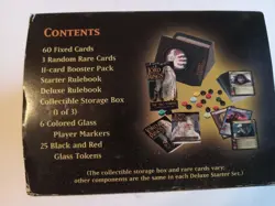 Lord of the Rings Trading Card Game The Two Towers Deluxe Starter Set INCOMPLETE - Image 3