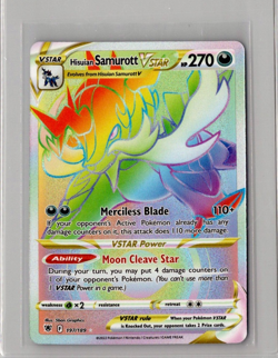 Hisuian Samurott VSTAR 197/189 - Pokemon TCG Astral Radiance Secret Rare Card NM - Image 1