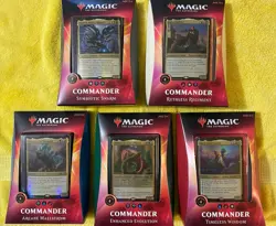 Ikoria Lair of Behemoths - MTG - Commander Decks - Set of 5 - New / Sealed 630509943586 - Image 1