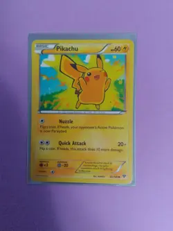 Pikachu 42/146 XY Regular Finish Common Rarity Pokemon TCG Card 2014 - Image 1