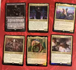MtG Commander Oversized Foil Card Lot (13) Ur-Dragon Edgar Markov And More - Image 1
