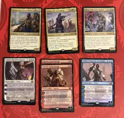 MtG Commander Oversized Foil Card Lot (13) Ur-Dragon Edgar Markov And More - Image 2