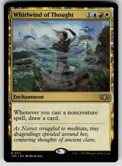 Whirlwind of Thought Normal R Commander: Tarkir: Dragonstorm 311 NM - Image 1