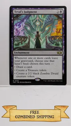 Teval's Judgment Commander: Tarkir: Dragonstorm Regular - Image 1