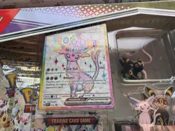Pokemon TCG: Prismatic Evolutions Premium Figure Collection Umbreon Espeon ex - Image 2