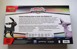 Pokemon TCG: Prismatic Evolutions Premium Figure Collection Umbreon Espeon ex - Image 5