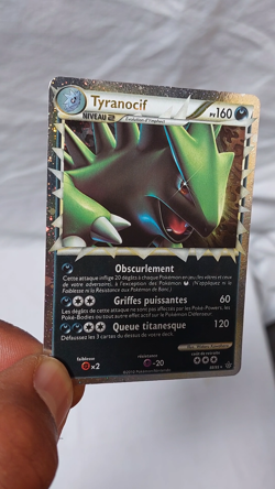 Tyranitar Prime 88/95 HGSS Undaunted 2010 Pokemon Card Holo NM French - Image 2