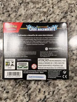 Pokemon Booster Box Mega Evolution Chaos Rising PORTUGUESE Brand New SealedTCG - Image 2