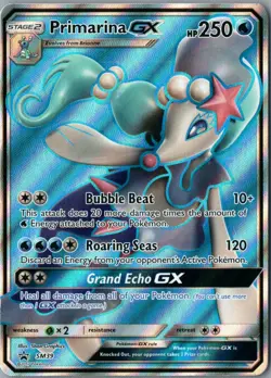 Primarina GX Promo SM Promos SM39 NM Holofoil - Pokemon - Image 1