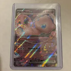 Mew ex 151/165 Double Rare Scarlet & Violet 151 Pokemon - Image 1