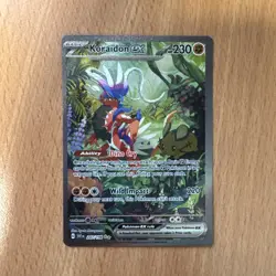 Koraidon ex 247/198 Special Illustration Rare Scarlet & Violet Pokemon - Image 1