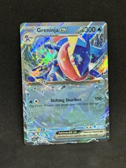 Pokemon Greninja EX 041/142 Stellar Crown Mint - Image 1