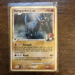 Rampardos [GL] - 11/111 - Holo Rare MP, English Pokemon Rising Rivals - Image 1
